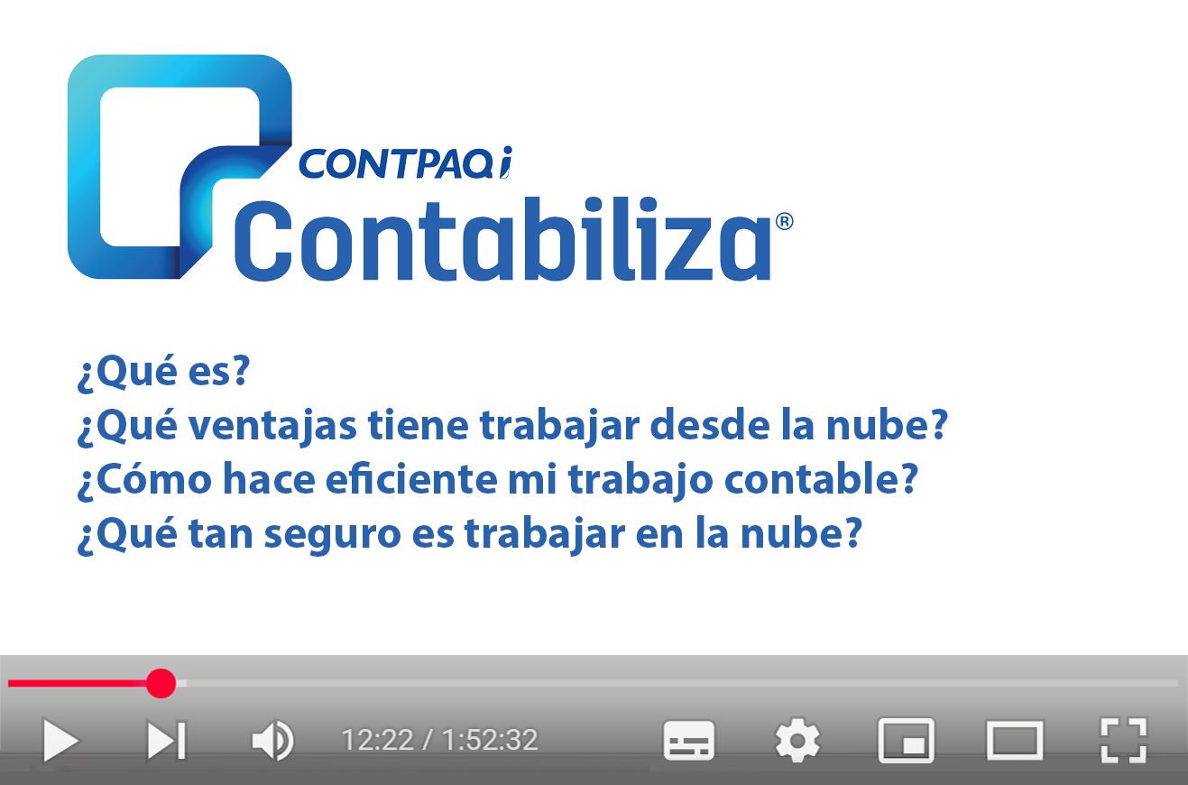 Video Comercial CONTPAQi Contabiliza